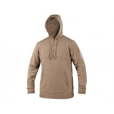 CXS ALTON Mikina s kapucňou pánska, bežová
