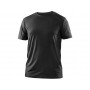 CXS MOVADO Pánske funkčné tričko, čierne
