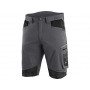 CXS SOLIS FLEX Kraťasy pánske, šedo-čierne