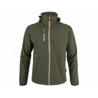 BENNON FORCE JACKET GREEN/SAND Softshellová bunda
