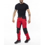 Nohavice do pása ARDON 4Xstretch červené H6611