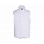BENNON RAMMER VEST WHITE Plyšová vesta