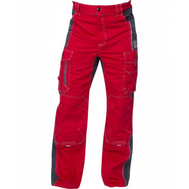 Nohavice do pása ARDON®VISION 02 červeno-sivé H9151