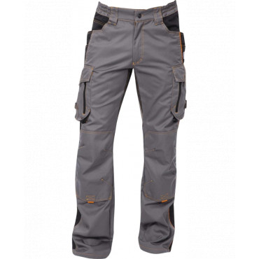 Nohavice do pása ARDON VISION 02 sivo-oranžové H9107