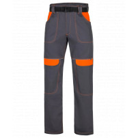 Nohavice do pása ARDON COOL TREND sivo-oranžové, skrátené H8309
