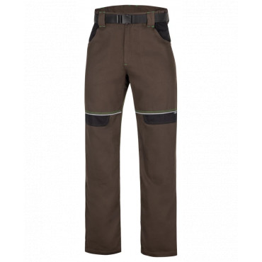 Nohavice do pása ARDON COOL TREND hnedé skrátené H8959