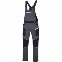 Nohavice s náprsenkou ARDON REFIWAN tmavo sivé H6222