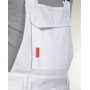 Nohavice s náprsenkou ARDON URBAN+ biele H6484