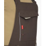 Nohavice s náprsenkou ARDON URBAN+ hnedé H6459
