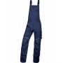 Nohavice s náprsenkou ARDON®URBAN+ tmavo modré skrátené H6482