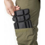 Nohavice s náprsenkou ARDON URBAN+ khaki skrátené H6454