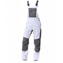 Nohavice s náprsenkou ARDON SUMMER biele H5626