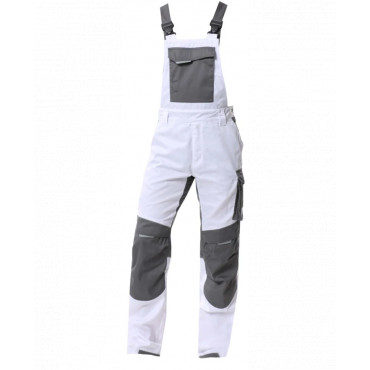 Nohavice s náprsenkou ARDON SUMMER biele predĺžené H5628