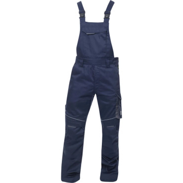 Nohavice s náprsenkou ARDON SUMMER predĺžené tmavo modré H6136