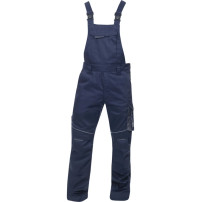 Nohavice s náprsenkou ARDON SUMMER predĺžené tmavo modré H6136