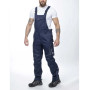 Nohavice s náprsenkou ARDON SUMMER predĺžené tmavo modré H6136