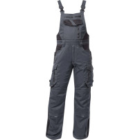 Nohavice s náprsenkou ARDON VISION tmavo sivé H9294