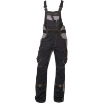 Nohavice s náprsenkou ARDON VISION čierné H9105