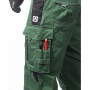 Nohavice s náprsenkou ARDON VISION 03 zelené, predĺžené H9194
