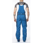 Nohavice s náprsenkou ARDON VISION 03 sv. modro-tm. modré, predĺžené H9164