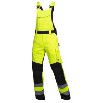 Nohavice s náprsenkou ARDON SIGNAL+ žlto-čierne H5934