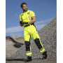 Nohavice s náprsenkou ARDON SIGNAL+ žlto-čierne H5934