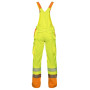 Nohavice s náprsenkou ARDON SIGNAL predĺžené žlté H5919