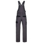 Nohavice s náprsenkou ARDON COOL TREND sivo-čierne skrátené H8405