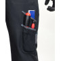 Nohavice s náprsenkou ARDON COOL TREND čierne skrátené H8969