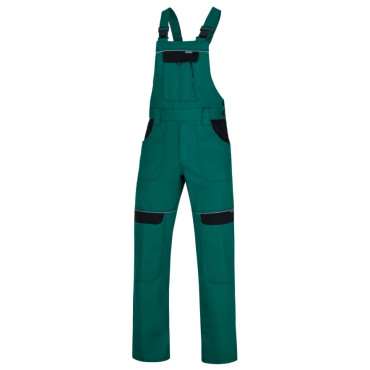 Nohavice s náprsenkou ARDON COOL TREND zelené predĺžené H8114