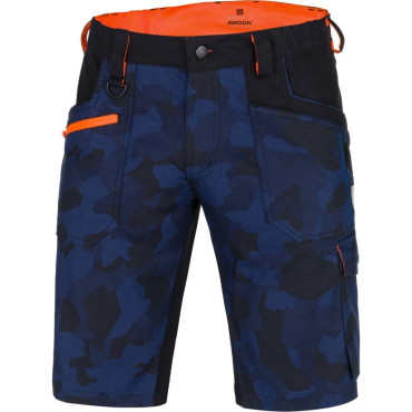 Šortky ARDON CREATRON CAMO modrá H6639