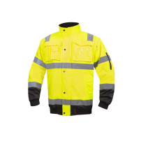 Bunda reflexná ARDON HOWARD+ žlto-čierna H8227