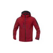Bunda softsh. ARDON SPIRIT zimná, červená H2042