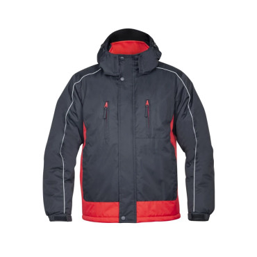 Zimná bunda ARDON ARPAD čierno-červená H2190