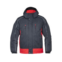 Zimná bunda ARDON ARPAD čierno-červená H2190