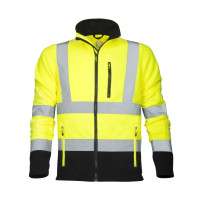 Mikina flísová Hi-Vis ARDON SIGNAL žltá H5910