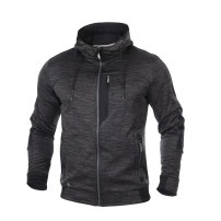 Mikina ARDON 3DBreathe sivo-čierna melange H5980