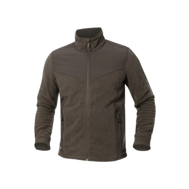 Mikina ARDON SoftFLEECE COMBO hnedá H6465