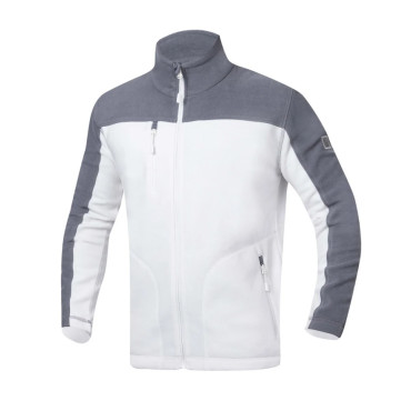 Flísová mikina ARDON MICHAEL pánska, biela H2202