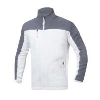 Flísová mikina ARDON MICHAEL pánska, biela H2202