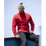 Flísová mikina ARDON JOFLEX červená H2207