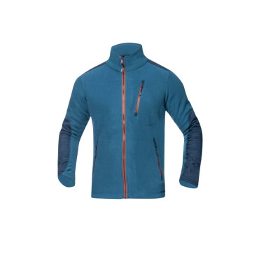 Flísová mikina ARDON®4TECH petrolejovo modrá H9427