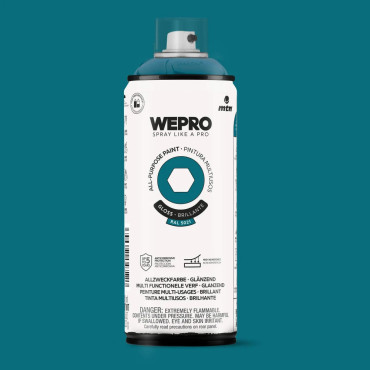 WEPRO Solvent Atlantis Blue Gloss RAL 5021 400 ml