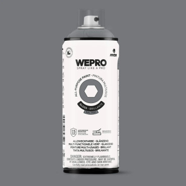 WEPRO Solvent Berlin Grey Gloss RAL 7031 400 ml