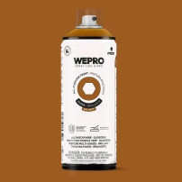 WEPRO Solvent Leather Brown Gloss RAL 8023 400 ml