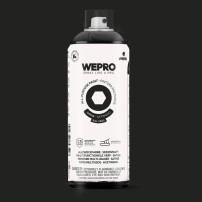 WEPRO Solvent Cosmos Black Satin Satin RAL 9005 400 ml