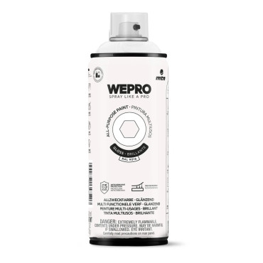 WEPRO Solvent Igloo White Gloss Gloss RAL 9016 400 ml