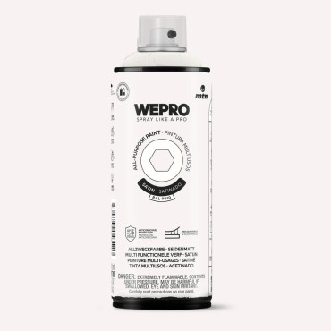 WEPRO Solvent Stellar White Satin RAL 9010 400 ml