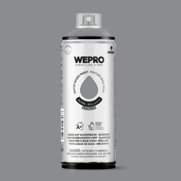 WEPRO Water Manchester Grey Gloss RAL 7001 400 ml