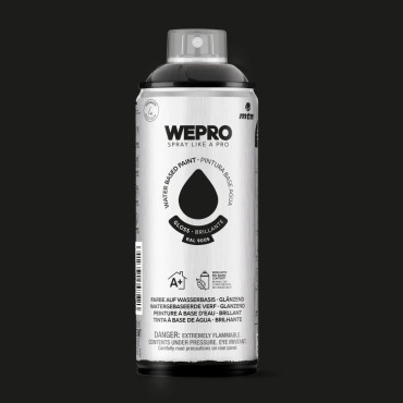 WEPRO Water Cosmos Black Gloss RAL 9005 400 ml
